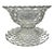 Vintage Fostoria American No. 2056 Flaire Punch Bowl with Pedestal Stand and 19" Underplate – Complete 3-Piece Ensemble...