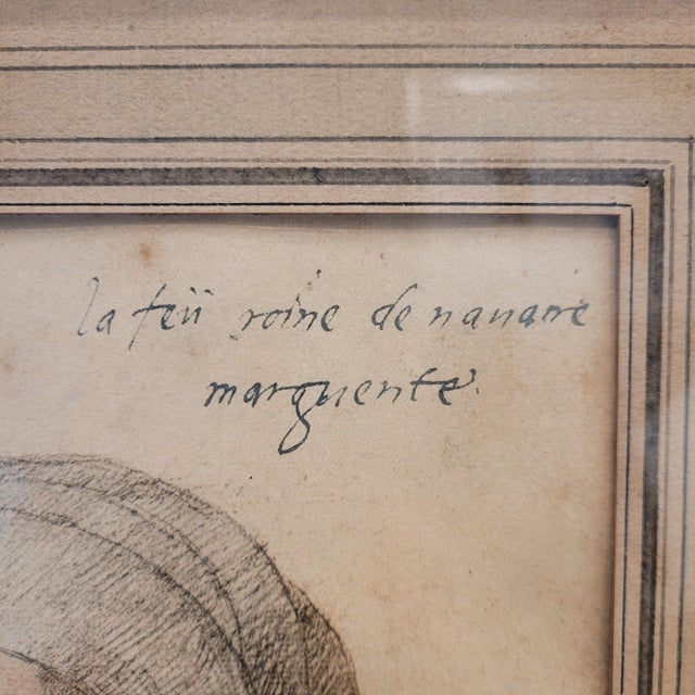 Jean Clouet, La Feü Reine de Navarre Marguerite, 20th Century, LIthograph For Sale - Image 16 of 18