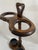 1980s Vintage 1980s Walnut Double Umbrella Stick Stand For Sale - Image 5 of 17