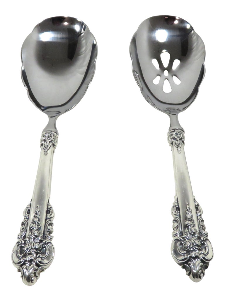 Vintage Wallace Silversmith Popular Grand Baroque Pattern Sterling
