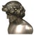 Bronze Antinous with Worn Guilt Bacchus Wreath For Sale - Image 6 of 7