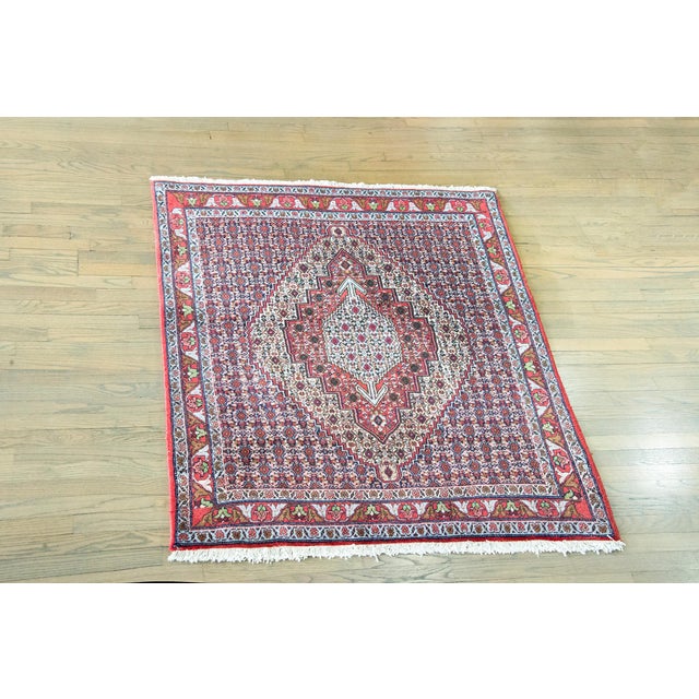 Vintage Persian Bidjar Rug For Sale - Image 4 of 15