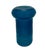 Vintage Turquoise Crackle Glass Vase For Sale - Image 9 of 10