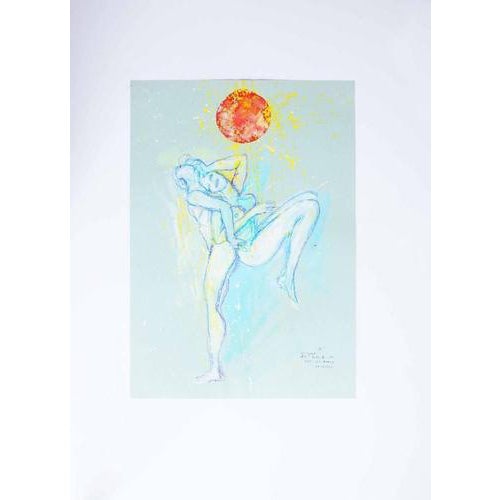 Sergio Barletta, Circus of the Sun N.38, 1990s, Mixed Media For Sale