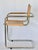 Mid Century Mart Stam Style Leather and Chrome Armchairs - A Pair For Sale In Palm Springs - Image 6 of 17