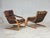 Swedish Leather and Bentwood Lounge Chair by Åke Fribytter, 1970s For Sale - Image 6 of 18