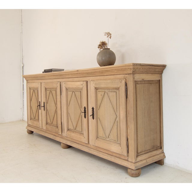 Vintage Oak Sideboard, 1930s For Sale - Image 6 of 18