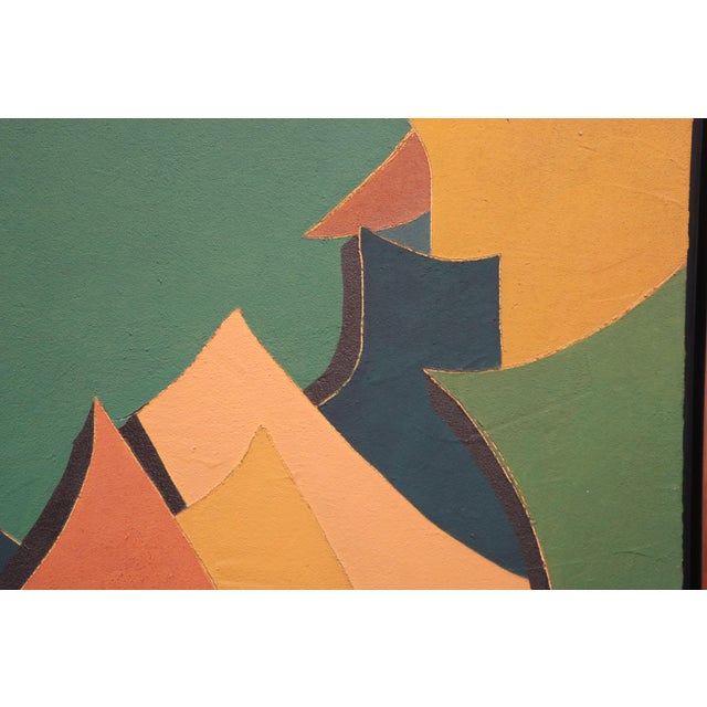 "Caos Urbano" Abstract Artwork By Mexican Artist Maricruz Hernandez Covarrubias For Sale - Image 10 of 12