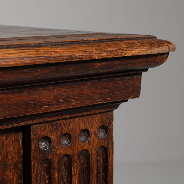 French 19th Century France Brown Wood Storage Cabinets & Cupboards For Sale - Image 3 of 11