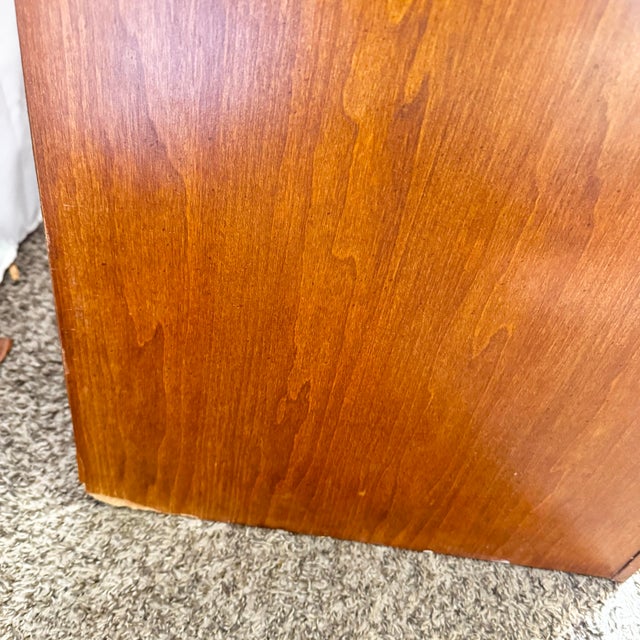 Chinoiserie Dresser With Brass Handles by Broyhill For Sale - Image 11 of 12