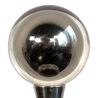 Vintage Mid Century Modern Lucite Mirrored Ball For Sale