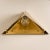 Pyramid Shaped Massive Brass Wall Lamp from OTHR, 1970s For Sale - Image 12 of 13