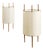 Early Mid Century No9 Table Lamps by Isamu Noguchi for Knoll, USA, 1940s, Set of 2 For Sale
