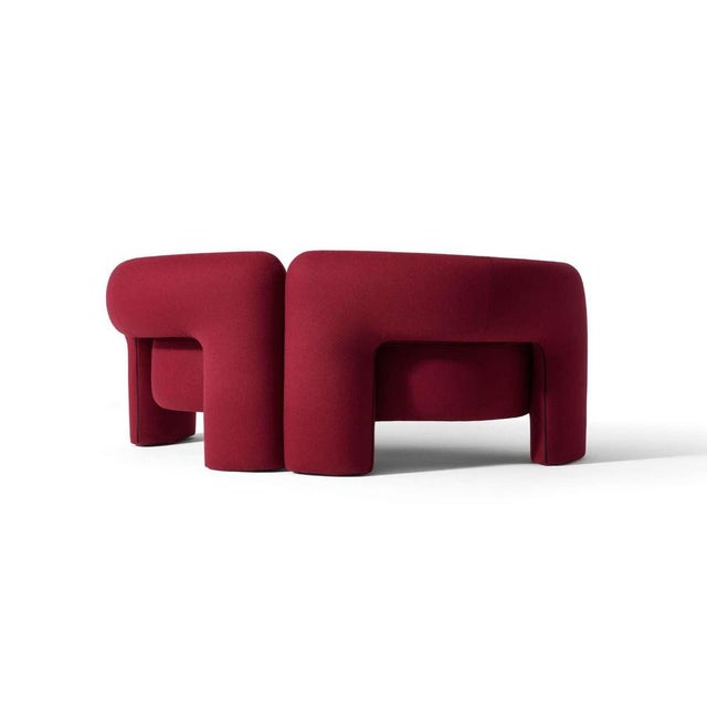 Cassina Dudet Sofa and Armchairs by Patricia Urquiola for Cassina, Set of 3 For Sale - Image 4 of 14