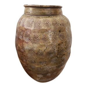 19th Century Chines Earthenware Preserve Pot