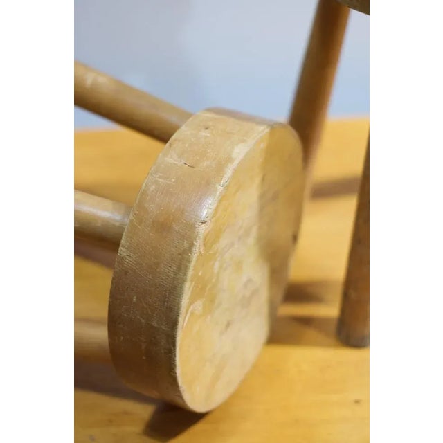 Set of Round Stools by Charlotte Perriand for Les Arcs, France, 1960s For Sale - Image 11 of 18