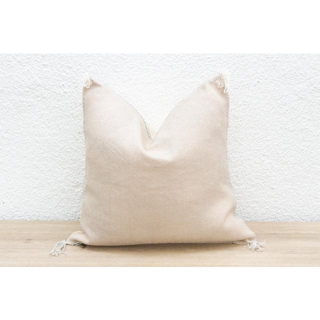 Textile Salted Earth Silk Rug Pillow For Sale - Image 7 of 8