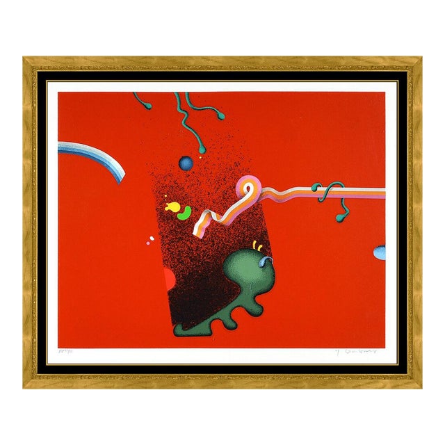 Late 20th Century Abstract 7, Yankel Ginzburg For Sale