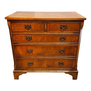1970s Wood 5 Drawer Dresser For Sale