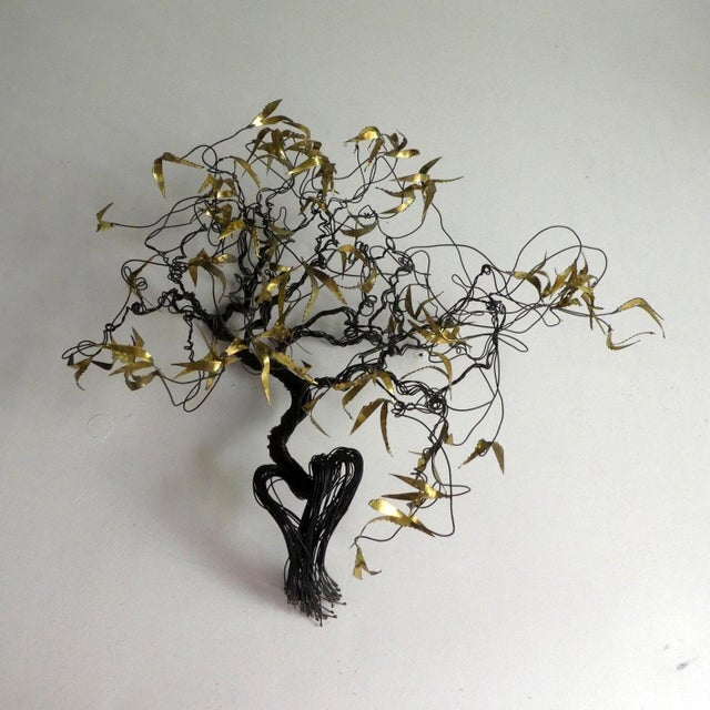 Brass Wall Sculpture by Daniel D'Haeseleer, 1970s For Sale - Image 6 of 12