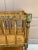 1960s French Country Painted Canterbury Book Stand With Floral Detail For Sale - Image 9 of 14