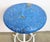 Blue Industrial Grey Workshop Stool, 1960s For Sale - Image 8 of 18