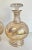 Metal Early 20th Century Pair of Art Deco Gold Striped Glass Decanters For Sale - Image 7 of 12
