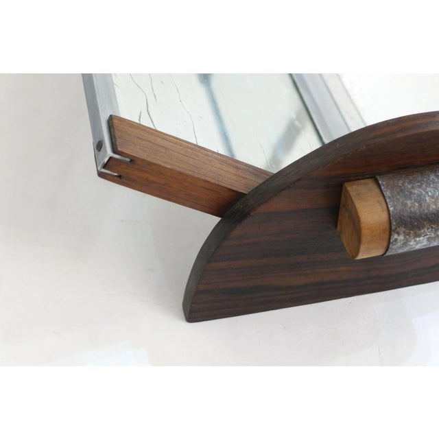 Art Deco Fan-Shaped Magazine Stand or Display Stand, 1930s For Sale - Image 3 of 12