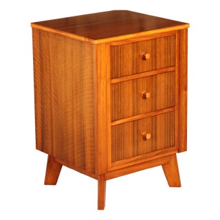 Mid-Century Modern Walnut Bedside Table from Morris of Glasgow, 1960s For Sale