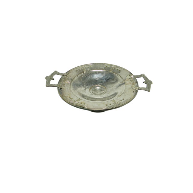 Art Nouveau Fruit Bowl on Stand, Sweden, 1900s, in Very Good conditions. Designed 1890 to 1919