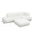 Design Within Reach Design Within Reach Quilton Sectional and Ottoman by Hay For Sale - Image 4 of 7