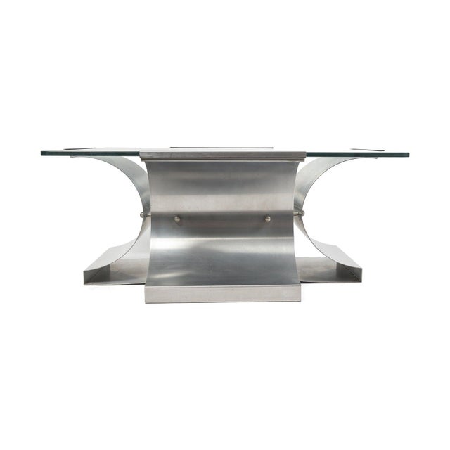1970s Coffee Table attributed to François Monnet for Kappa, 1970 For Sale - Image 5 of 14