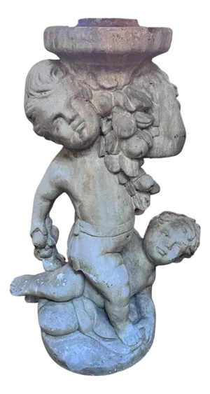 Vintage Neoclassical Style Cherub/Putti Garden Sculpture