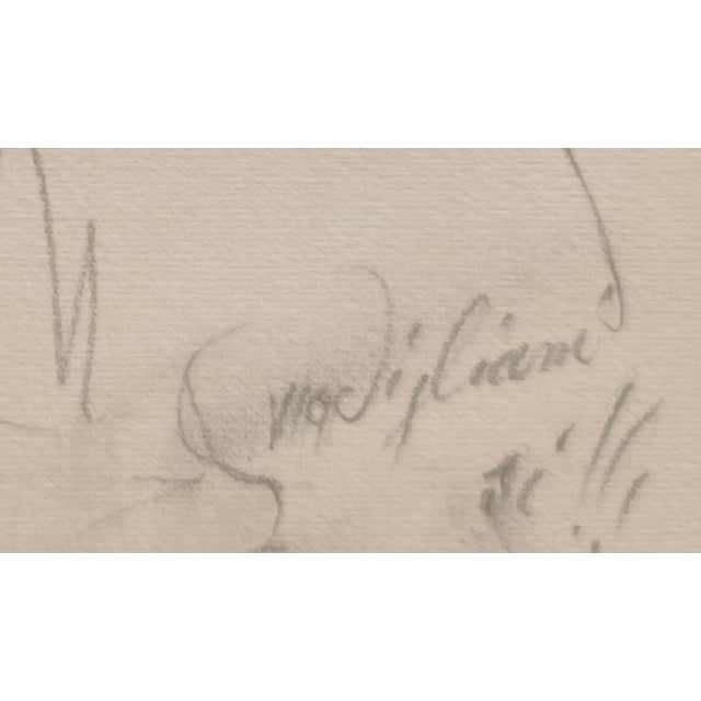 1980s A. Modigliani, Lunia, Lithograph For Sale - Image 5 of 7