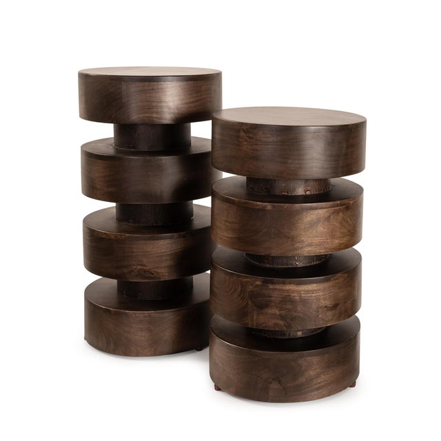 Forge Tier Accent Table Small For Sale - Image 9 of 11