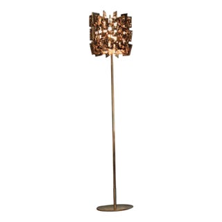 Floor Lamp by Charlie Chatem for Mazzega, 1946 For Sale