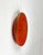 Mid-Century Modern Danish Studio Pottery Orange Wall Hanger from Signe Boesen Northroup, 1960s For Sale - Image 15 of 15