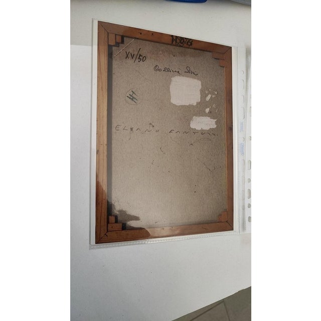 Eliano Fantuzzi, Untitled, Oil on Canvas, Framed For Sale - Image 14 of 18