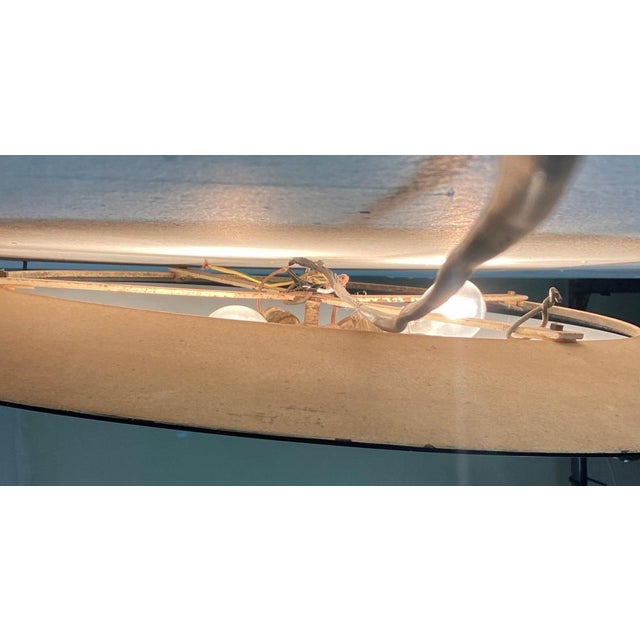 Metal and Glass Ceiling Light by Bruno Gatta for Stilnovo, 1970 For Sale - Image 13 of 18