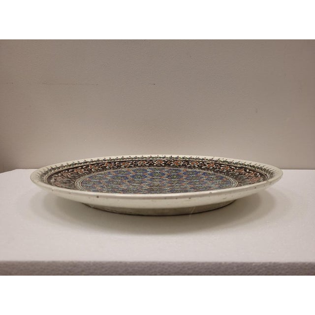Turkish Ceramic Dish, 1950s For Sale - Image 10 of 18