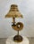 Vintage Ceramic Horn Lamp With Shade For Sale - Image 11 of 11
