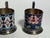 A collectible matching pair of vintage Russian silver cups crafted in 916-fineness silver. The 916 standard represents...