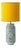 Spanish Moorish Hand-Painted Ceramic Table Lamp For Sale