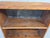 Vintage Rustic Primitive Handmade Pine Bookcase With Metal Backing For Sale - Image 4 of 15