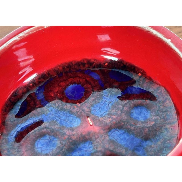 Small Mid-Century Modern German Ceramic Bowl from Wächtersbach, 1960s For Sale - Image 6 of 11