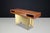 Italian Walnut Console with Brass Base, 1950s For Sale - Image 14 of 18