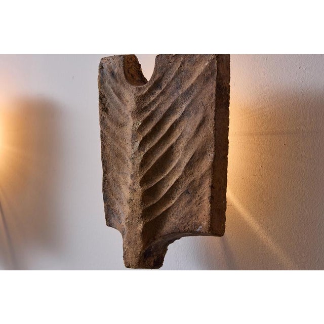 Metal Ceramic Palme Wall Lamps by Georges Jouve, 1960s, Set of 2 For Sale - Image 7 of 13