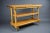 French Wood and Brass Serving Trolley, 1990s For Sale - Image 11 of 11