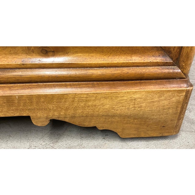 Late 19th Century Antique French LinenPress Armoire For Sale - Image 11 of 13