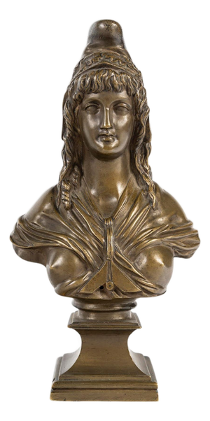 Sculpture of Marianne, Early 20th Century, Patinated Bronze